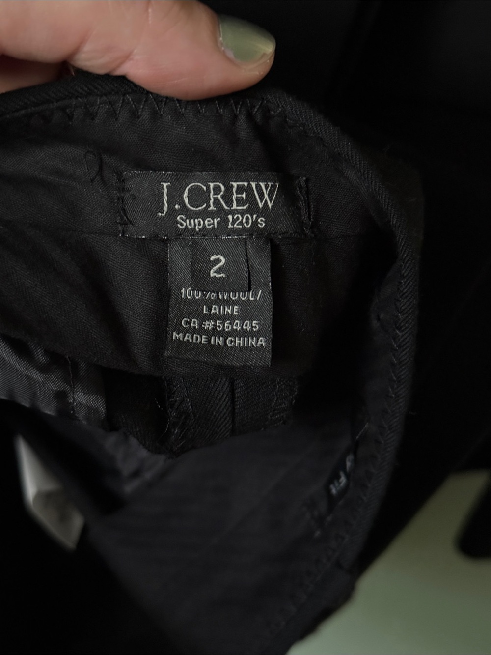 J.Crew - 1035 Two-Button Jacket in Super 120s Wool & Super 120s Wool Trouser - Picture 4 of 7